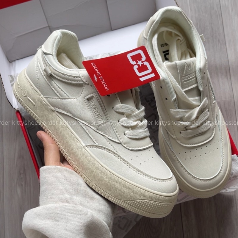 Giày Thể Thao Ulzzang Màu Trắng Phong Cách Đơn Giản Học Sinh - G02