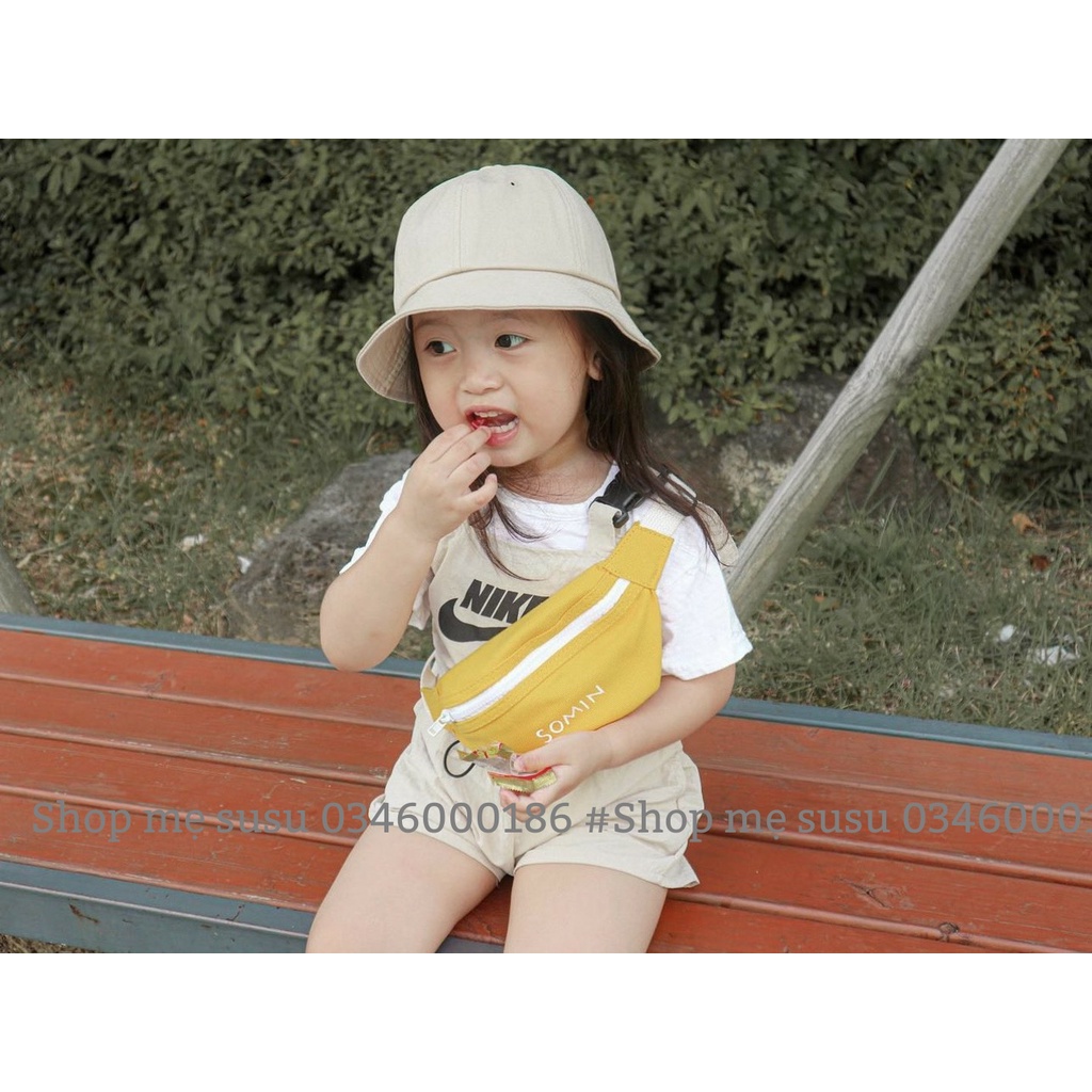 [ HOT TREND ] Túi đeo chéo thêu tên cho bé