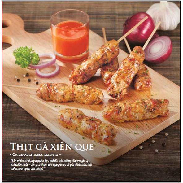 Thịt Gà Xiên Que CP | Túi 500gr