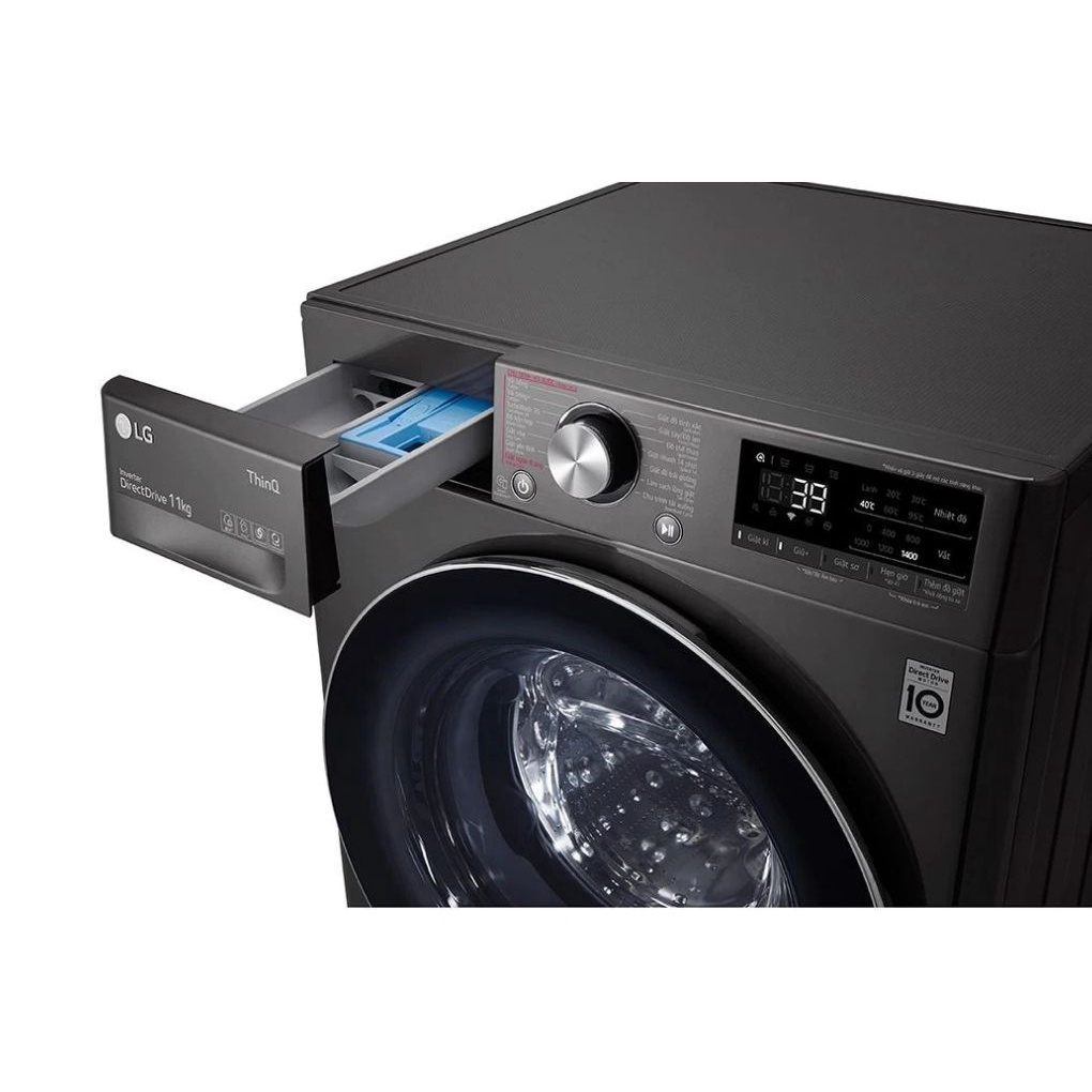 Máy giặt LG Inverter 10 kg FV1410S3B - Hàng Chính hãng