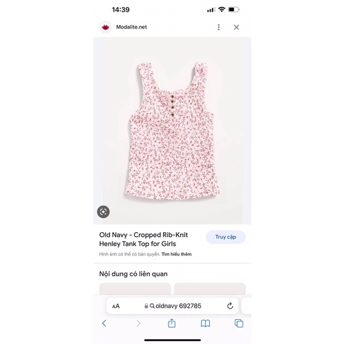 Áo dây bản to bé gái nhỡ đại dư xịn