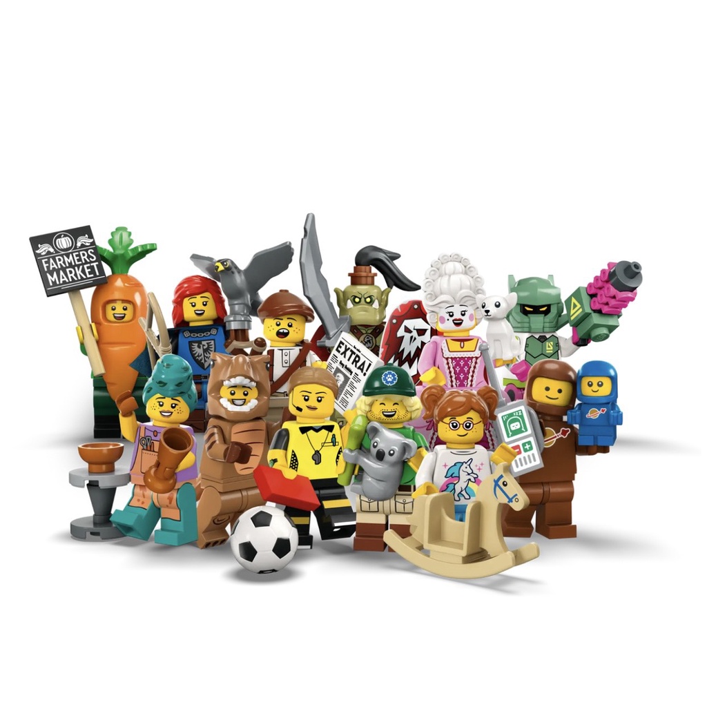 Lego 71037 -12 mini nguyên seal không cắt