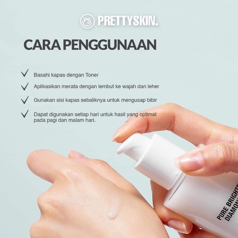 Toner Kim Cương Pretty Skin