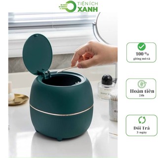 Thùng Đựng Rác Mini Để Bàn Style Bắc Âu kiểu dáng hiện đại sang trọng chất liệu ABS cao cấp đựng đồ tiện lợi