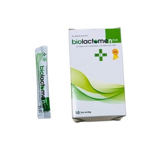 Men vi sinh Biolactomen Plus - Hộp 10 gói mẫu mới