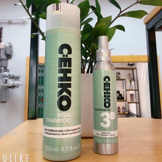 Dầu gội chống rụng tóc Cehko và xịt mọc tóc 75ml