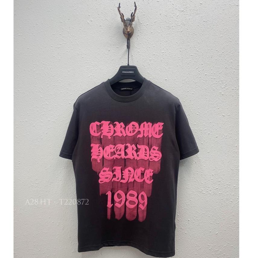 Hang QC HOT Áo Phông Nam Nữ Premium Cotton in Chữ Chrome Hearts 1989 Đen Trắng Hot Trend 2023. a d | BigBuy360 - bigbuy360.vn