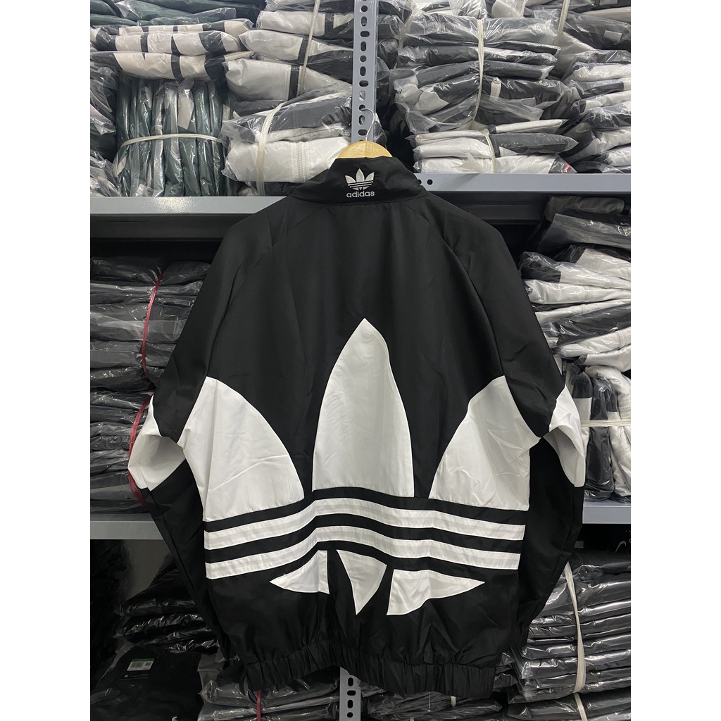 Áo khoác gió thể thao ADIDAS nam nữ - Chất dù 2 lớp dày dặn, mặc chống gió, chống nắng