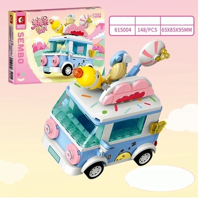 Bộ Lego Lắp Ráp Xe Bán Hàng