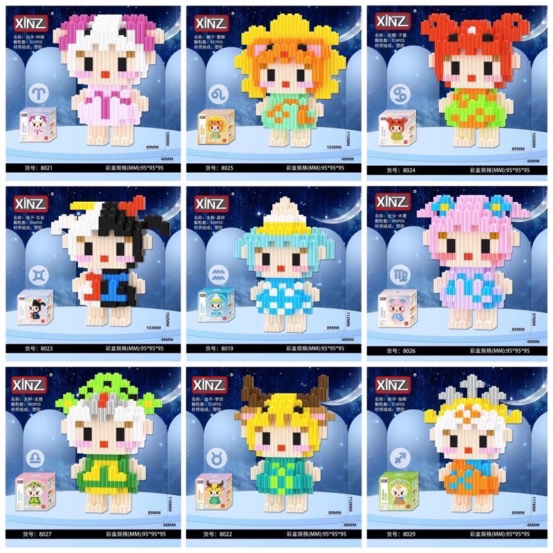 Đồ chơi mô hình lắp ráp lego 3D mini