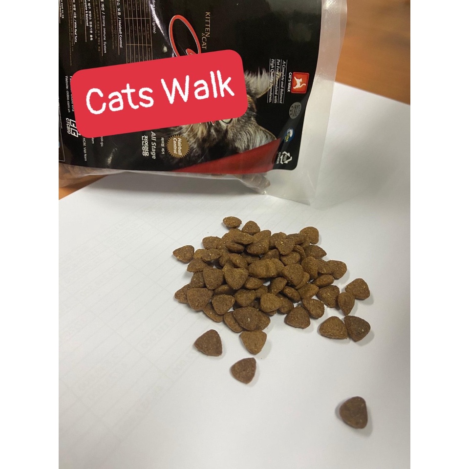 Thức ăn hạt khô Cats Walk cho mèo 5kg/13.5kg