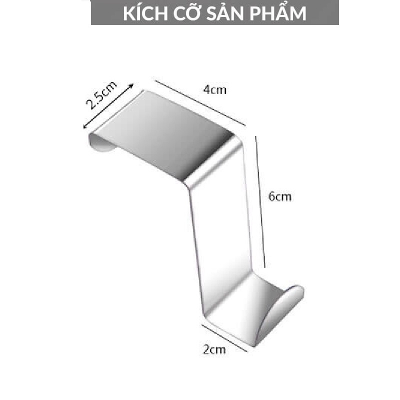 Móc Gài - Taky, Treo Đồ Đa Năng Hình Chữ Z, Móc Gài Sau Cánh Tủ Bếp, Tiện Dụng Trong Không Gian Bếp. 2016