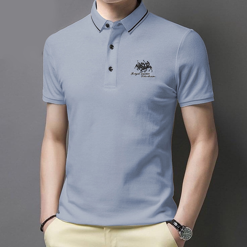 Áo polo nam thêu ngựa HORSE POLO SHIRT - GS08