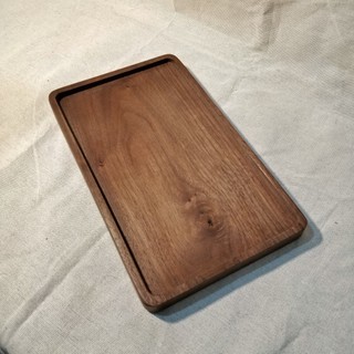 Khay chữ nhật gỗ óc chó, khay đựng đồ ăn, chụp ảnh decor, khay gỗ đa năng cao cấp - Buyme Home Decor
