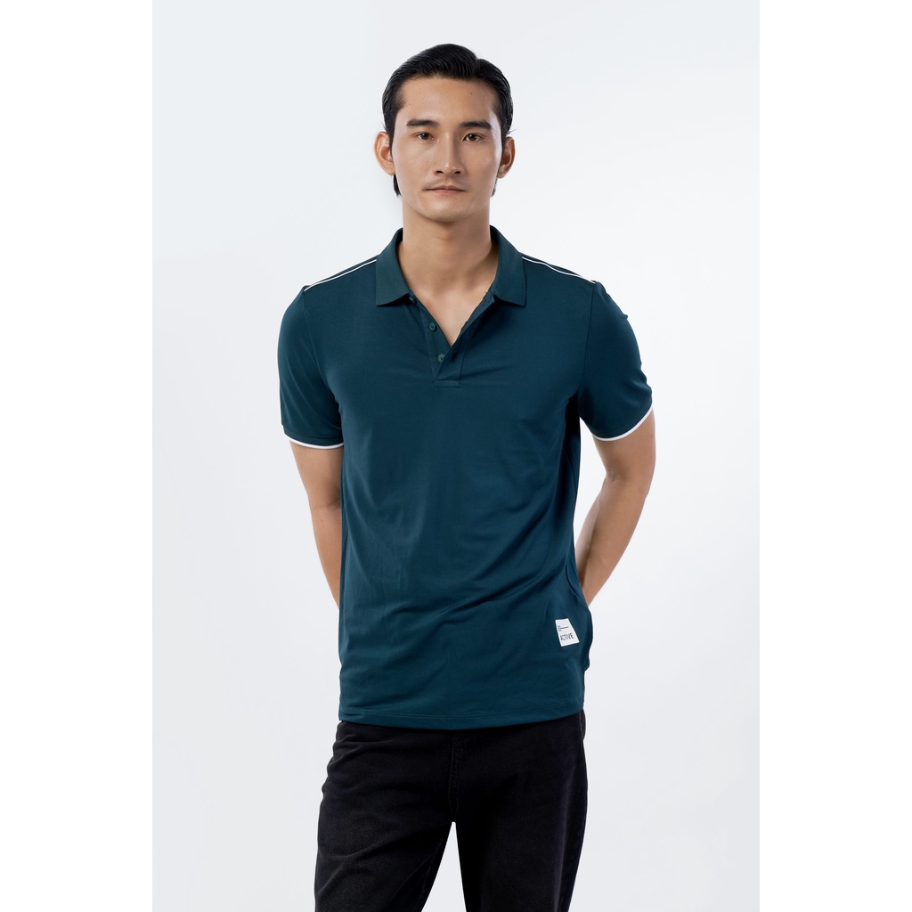 Áo Polo Thể Thao Polyester Phối Viền Form Fitted - Routine 10F22POLA001