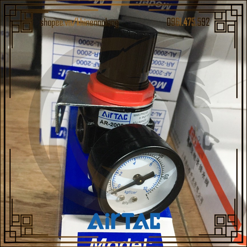 Điều Áp Khí Nén AirTAC AR2000-02