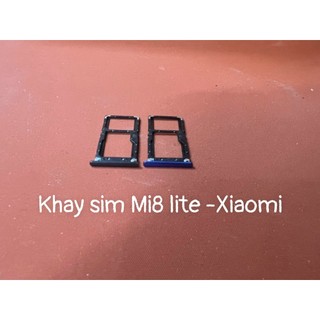 Khay sim mi8 lite - xiaomi