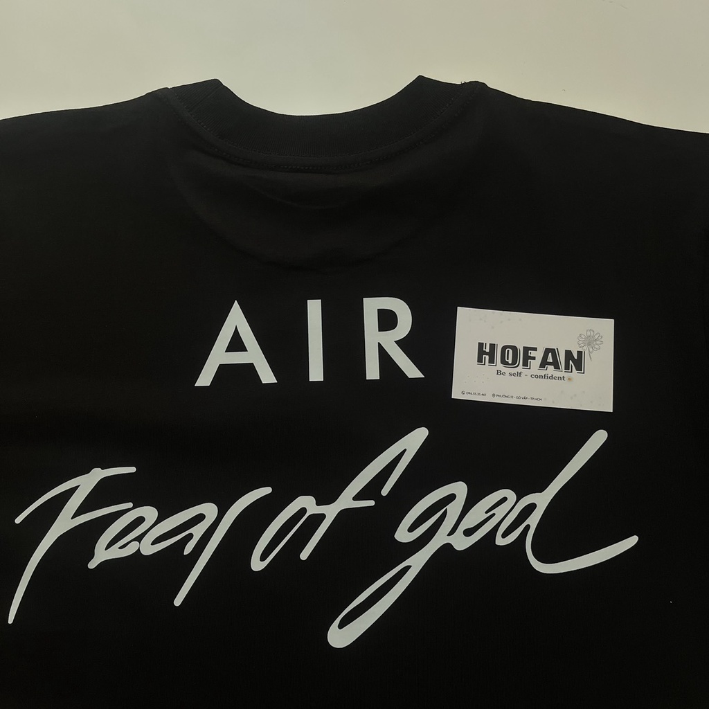 Áo thun tay lỡ unisex nam nữ NIKE X FOG cotton form rộng oversize nhiều màu phong cách ulzzang