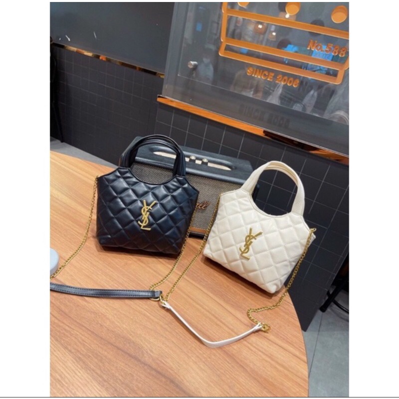 Túi tote #y.s.l ô trám da mềm siêu hot size 35cm