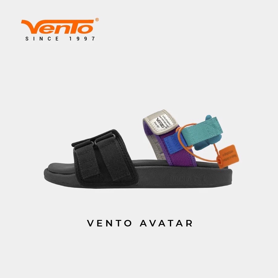 Giày Sandal Nữ VENTO AVATAR Màu Be Cam/Đen Xanh SD10112W