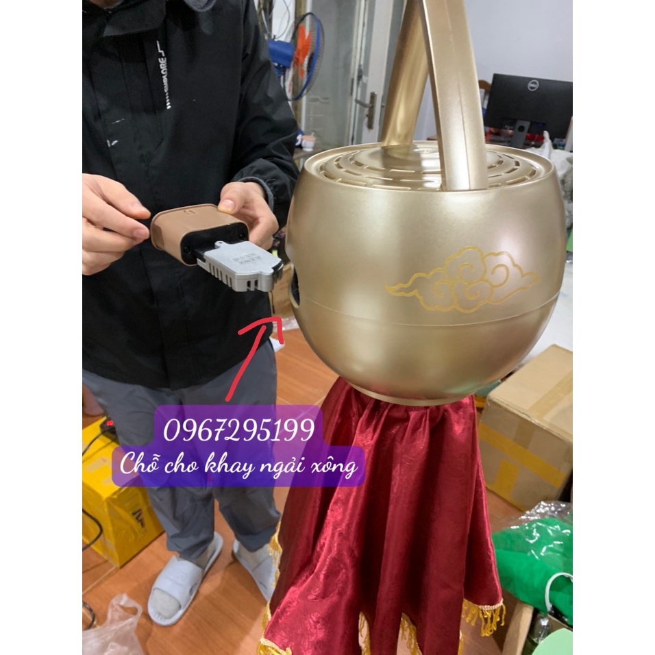 Máy Xông Ngải Cứu Có Đèn Hồng Ngoại