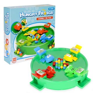 Đồ chơi Ếch ăn bi, hạt, đậu, kẹo vui nhộn có sẵn bi, cả nhà cùng chơi