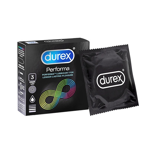 Bao cao su BCS Durex Performa siêu mỏng chống xuất tinh sớm ôm khít tăng khoái cảm kéo dài thời gian Men.69