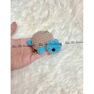 [ Handmade ] Móc khoá len con rùa