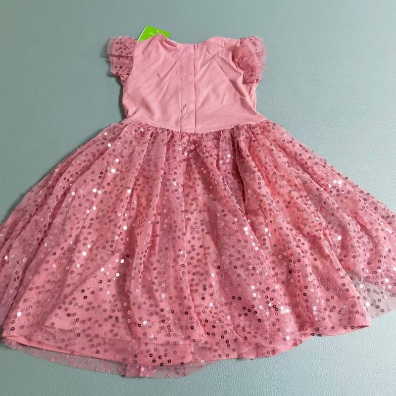 Váy Disney hồng bé gái