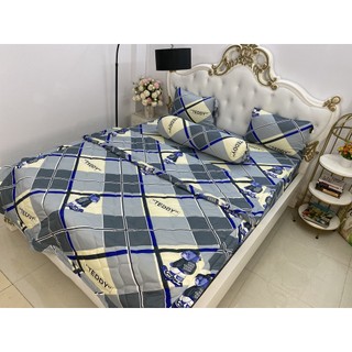 Bộ drap kèm mền thun hàn quốc ( 5 món } đủ size/ hoặc mền lẻ.