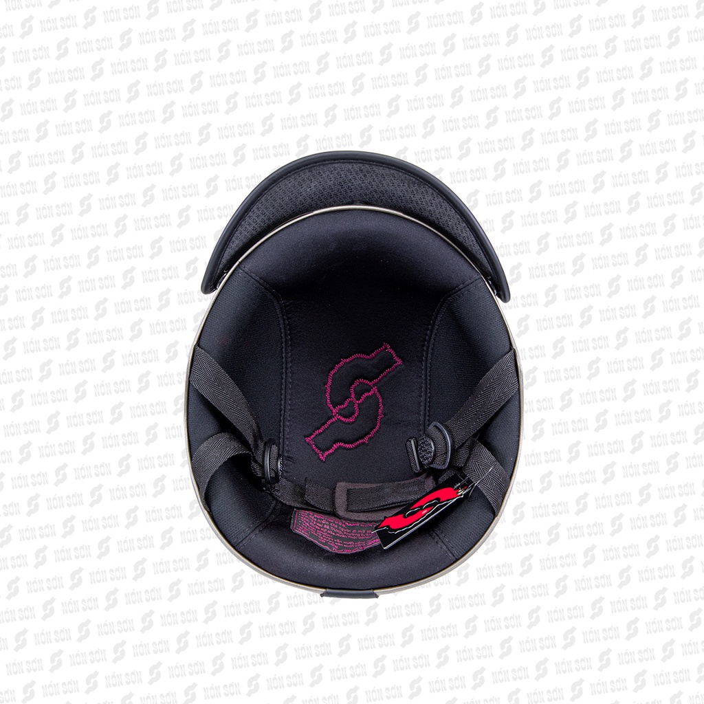 Mũ bảo hiểm nửa đầu lỗ thông gió chính hãng NÓN SƠN TG-XM151