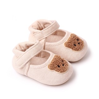 Giày tập đi đế cao su cực chất họa tiết dễ thương cho bé gái