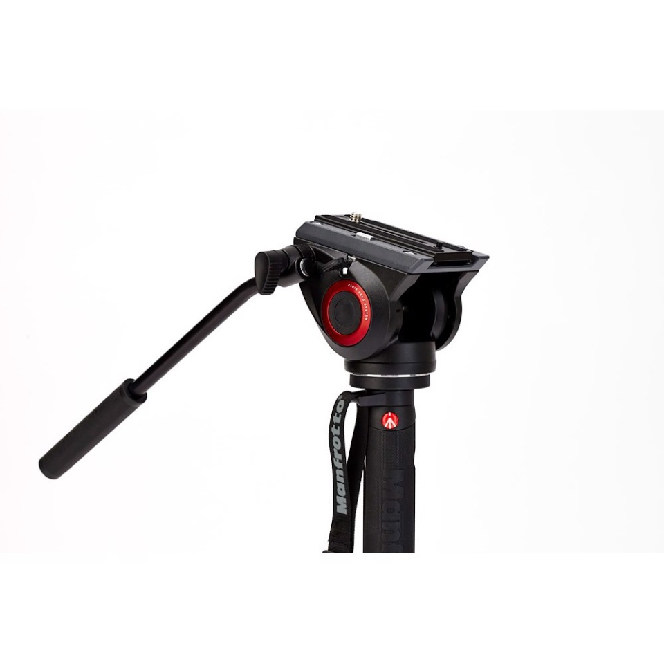 CHÂN MÁY ẢNH TRIPOD MANFROTTO MONOPOD XPRO 4 SECTION VIDEO FLUID HEAD & FLUIDTECH BASE (MVMXPRO500)