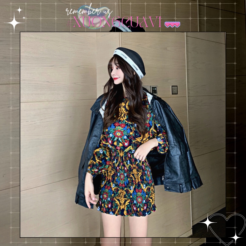 Gợi ý các mẫu váy nàng thơ hoa nhí giả cho mùa hè