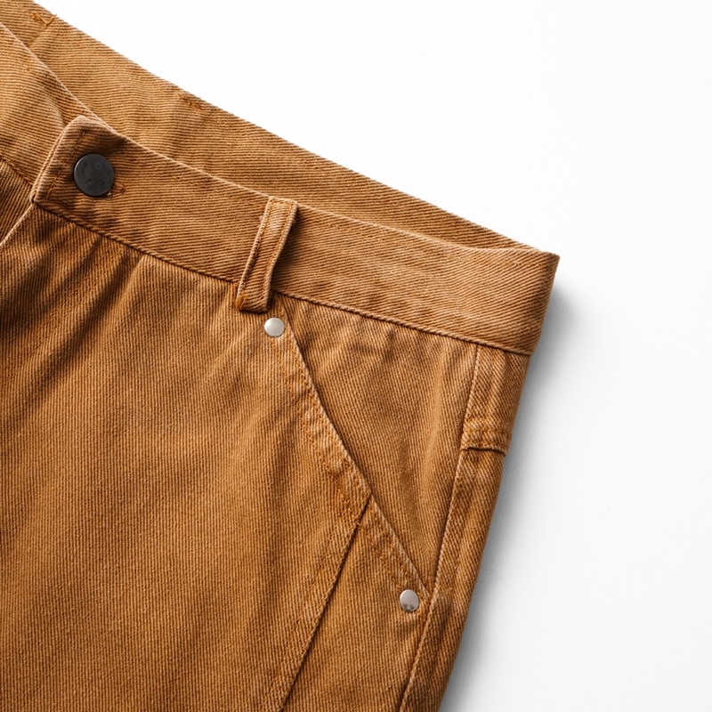 Quần kaki mềm dáng baggy