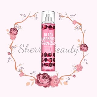 Xịt thơm toàn thân body mist bbw - black raspberry vanilla