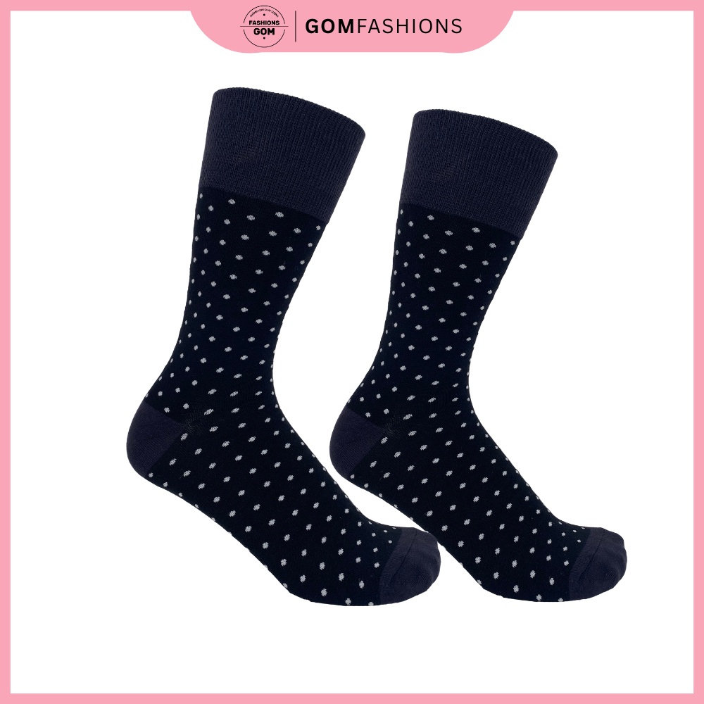 Tất giày tây nam cao cấp, vớ nam công sở chất Llệu cotton mềm mại thoáng khí - GOM-MIX06-1DOI