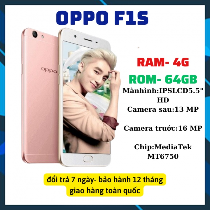 Điện thoại OPPO A59-oppo f1s Ram 3/32GB màn hình sắc nét chơi game  xem phim - bảo hành 12 tháng