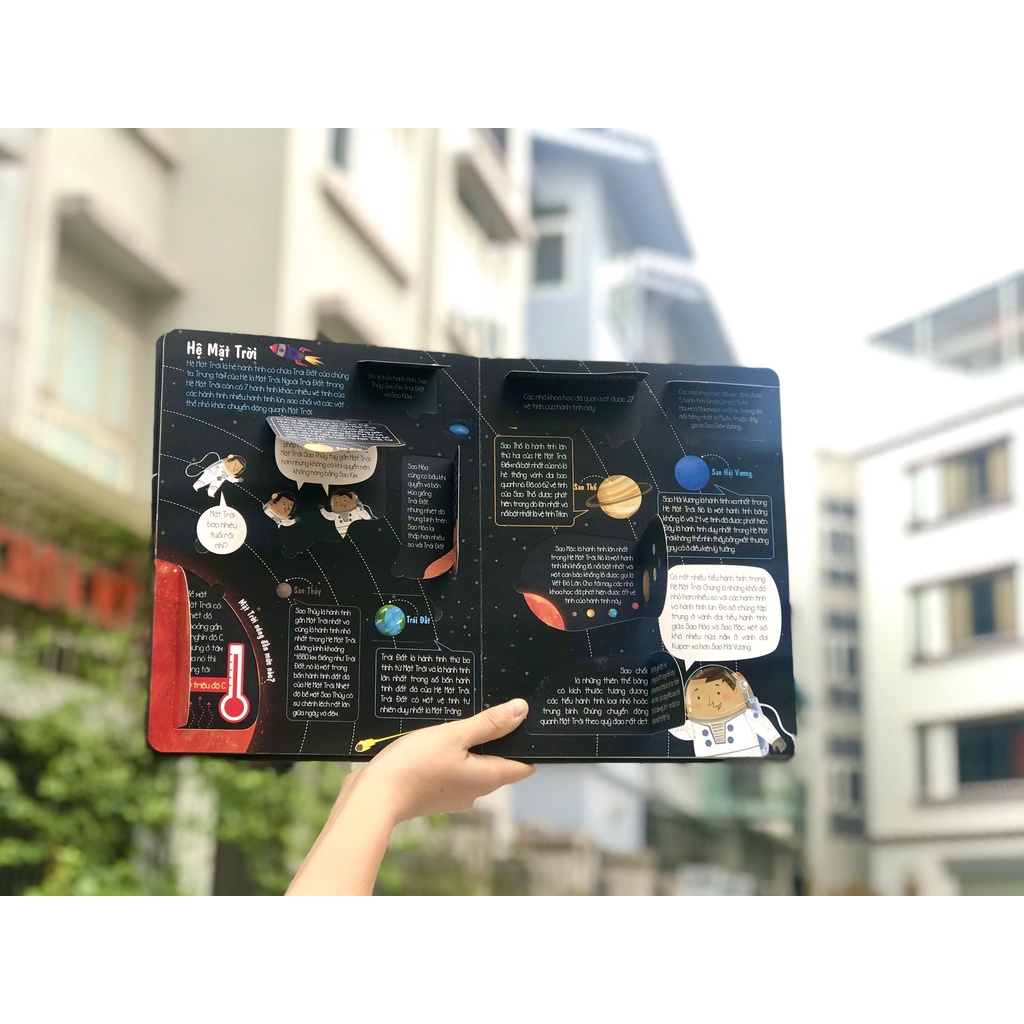 Sách lật mở - Lift-The-Flap-Lật mở khám phá - Space - Vũ trụ