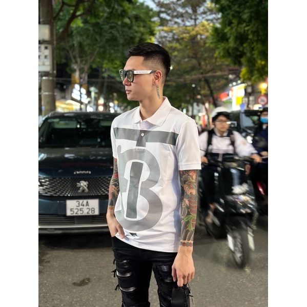 Áo polo thêu cổ BBR siêu nét - Áo phông có cổ đơn giản dễ phối đồ