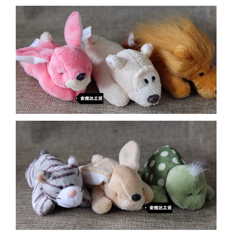 Gấu Bông Có 4 Chân Nam Châm, Hít Dính Tủ Lạnh Thú Nhồi Bông Thương hiệu NICI Quà Sinh Nhật 10cm MIRA-GB28017