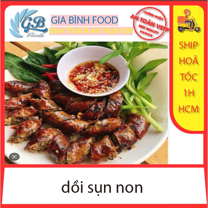 Dồi sụn món ngon dễ làm vỉ 500gr