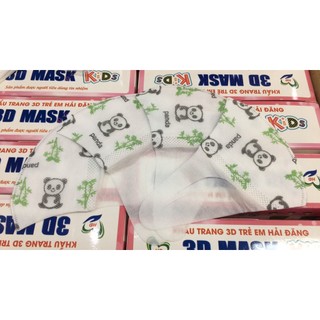 Hộp 50 chiếc khẩu trang 3D mask trẻ em