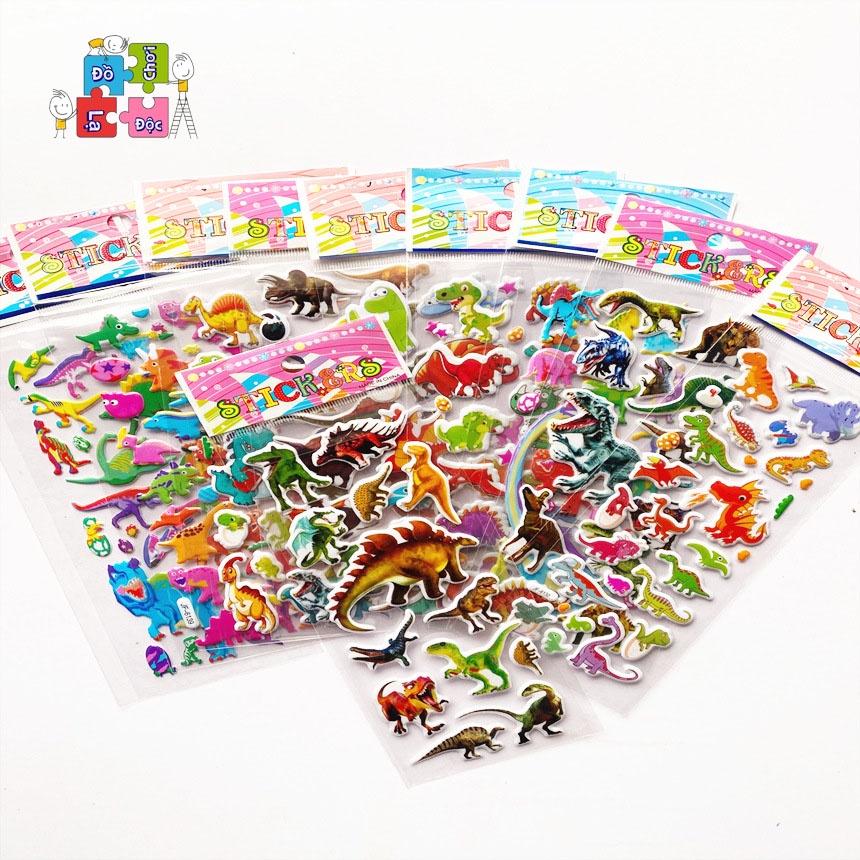 Miếng dán hoạt hình ba chiều Hàn Quốc