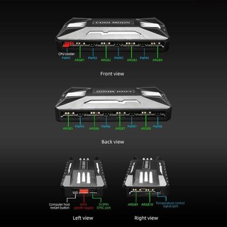 Bộ HUB COOLMOON SYNC MAIN VÀ FAN ARGB