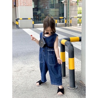 Bg51- yếm bò xanh tkid bé gái