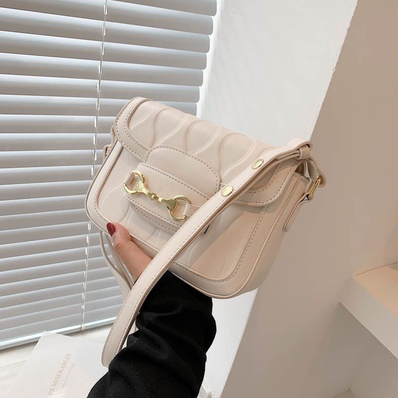 Túi Xách Nữ, Túi Xách Dây Da Khoá Séc Kiểu Mới Phong Cách Hàn Quốc - Túi Xách Milk Milk