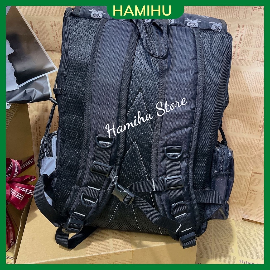 Balo đi học, balo thời trang Hamihu HM6, balo đựng laptop có chữ Colkids Club phong cách Hàn Quốc