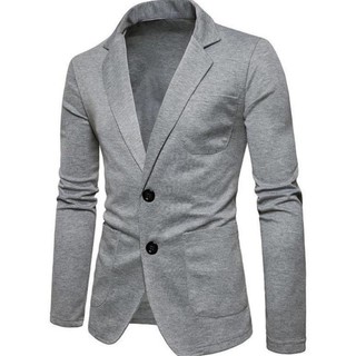 Áo vest nam Vest Nam tay dài Bo ống Tay chất liệu nỉ da cá được làm từ chủ yếu là Polyester  H52