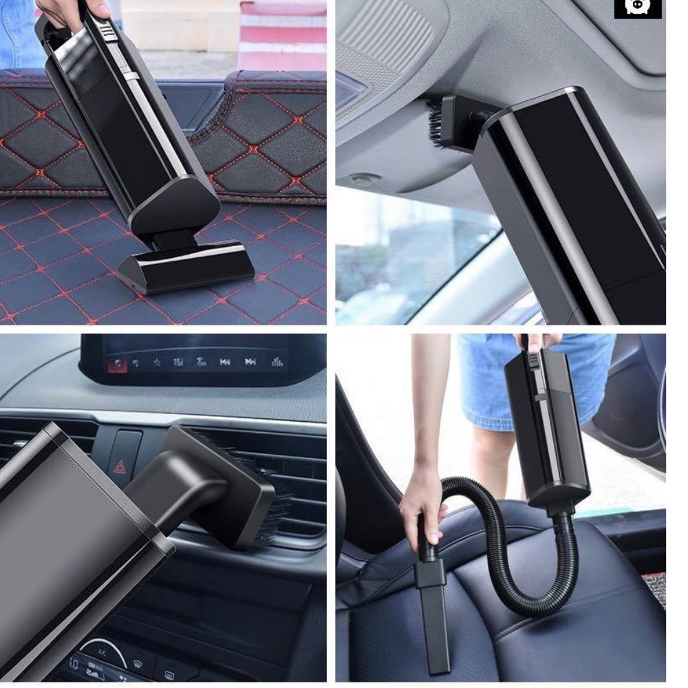 Máy hút bụi cầm tay không dây AIKESI LB-8001 - mini đa năng cho gia đình pin sạc hút giường đệm nệm sofa xe hơi